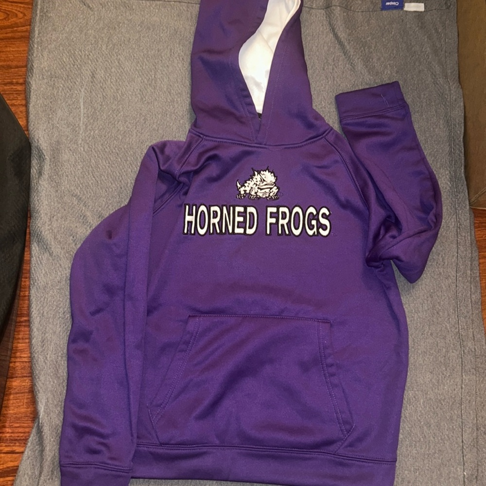 youth tcu hoodie